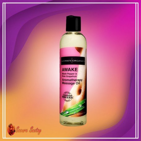 AWAKE AROMATHERAPY MASSAGE OIL - Black Pepper 120ml CGS-015