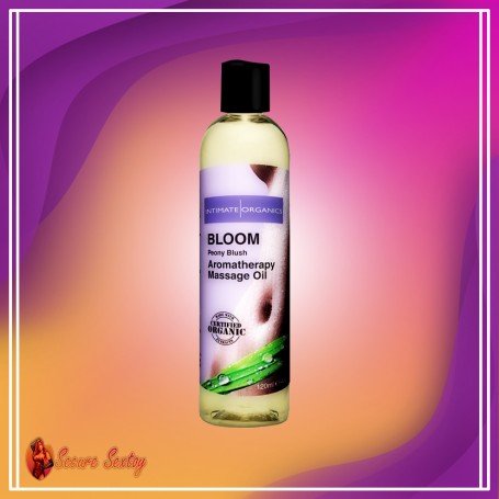 BLOOM AROMATHERAPY MASSAGE OIL - Peony Blush 120ml CGS-016