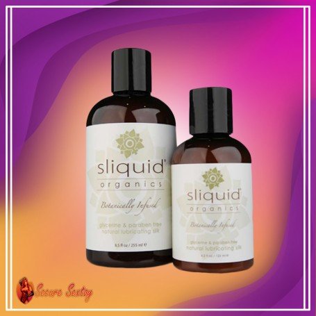 Natural lubricanting Silk Organic by Sliquid 125ml CGS-023