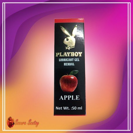 Playboy Lubricant Water Based Gel - Apple Flavoured CGS-032