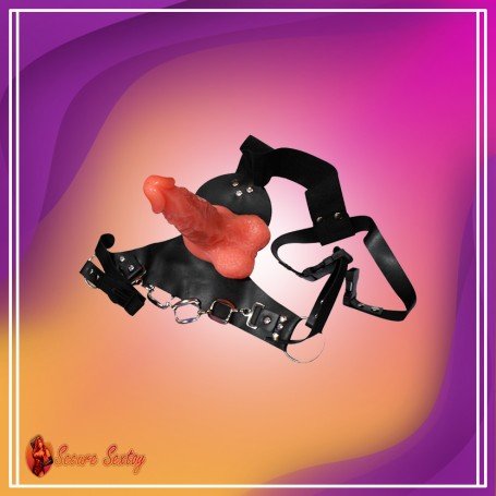 Vibrating Realistic Straps On Dildo SO-017