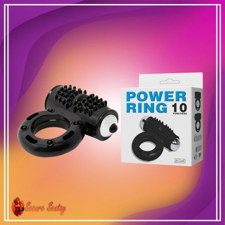 pretty love black power ring CR-021