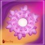 Heavy Cock Ring-Ice Flower CR-006