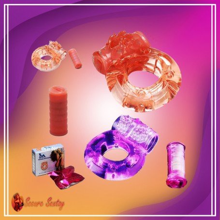 Cock Ring Vibrator 2pcs CR-001