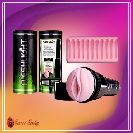 Male Stroker-Masturbator-Pink Lady Super Ribbed Original USA MS-001