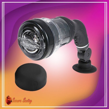 Rotation Lover Vibrating Massager With Suction Cup MS-051