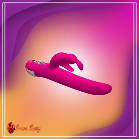 7 Speed Silicone Rabbit Vibrator- USB Rechargeable RV-025