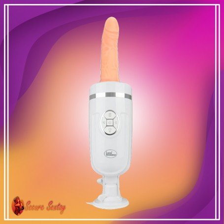 5 Speed Thrusting Vibrator Sex Machine With Suction Cup SM-004