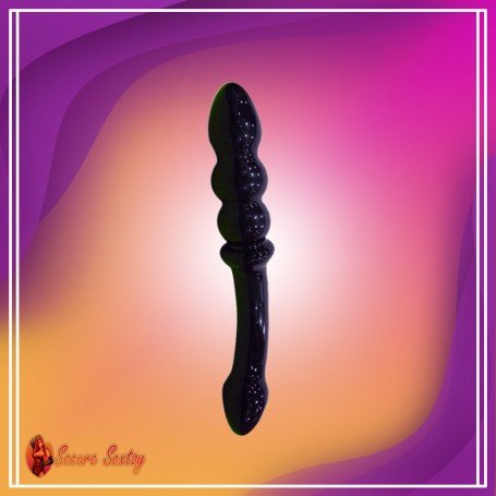 Dual Pleasure Glass Dildo GD-010