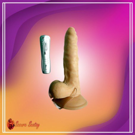 SexFlesh MultiSpeed Maddox Realistic Vibrator with SuctionV2 RSV-045