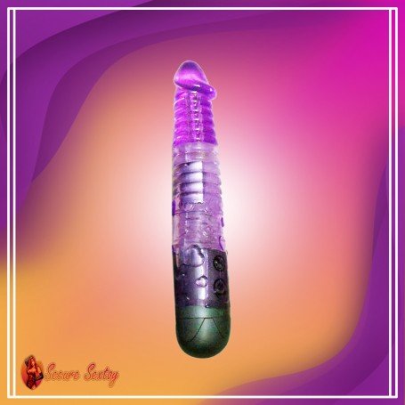 Curved Jelly Realistic Vibrator RSV-032